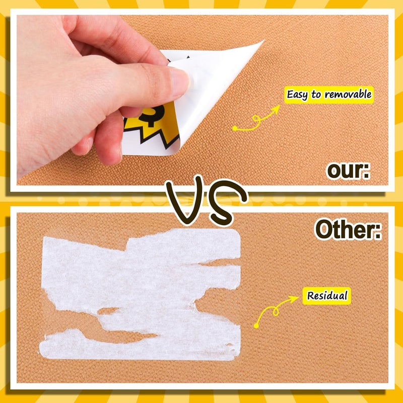 labelon 300 Pcs Garage Sale Stickers, (2"x3") Removable Adhesive Yard Sale Price tag Stickers with Space to Write Pricing, Rummage Sale Price Labels for Retail, Flea Market, Annual Community Sales - Image 4